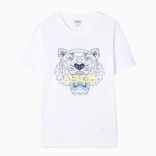 Kid's Tiger Logo Short Sleeves T Shirt