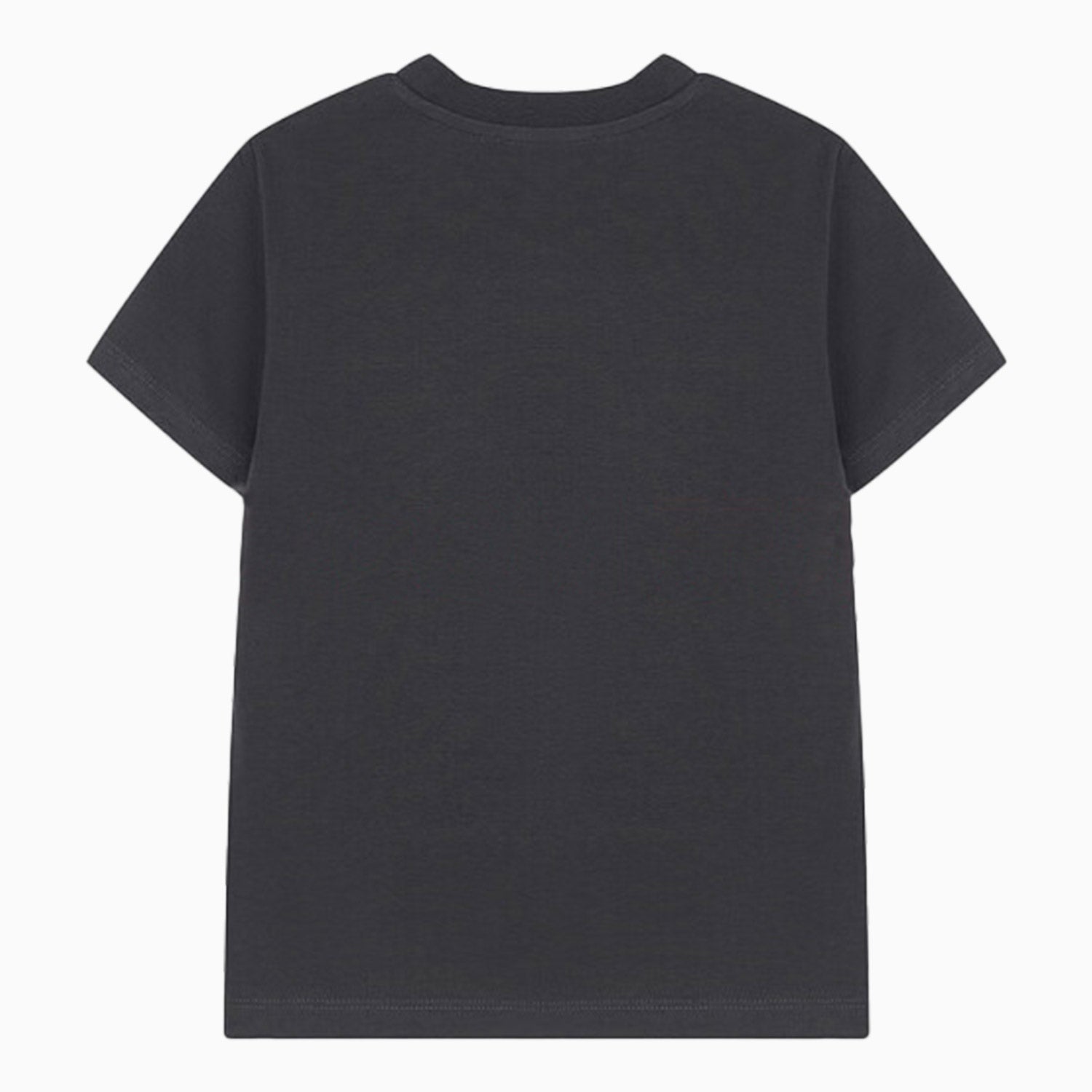 Kenzo Kid's Short Sleeves T Shirt - Color: Dark Grey - Kids Premium Clothing -