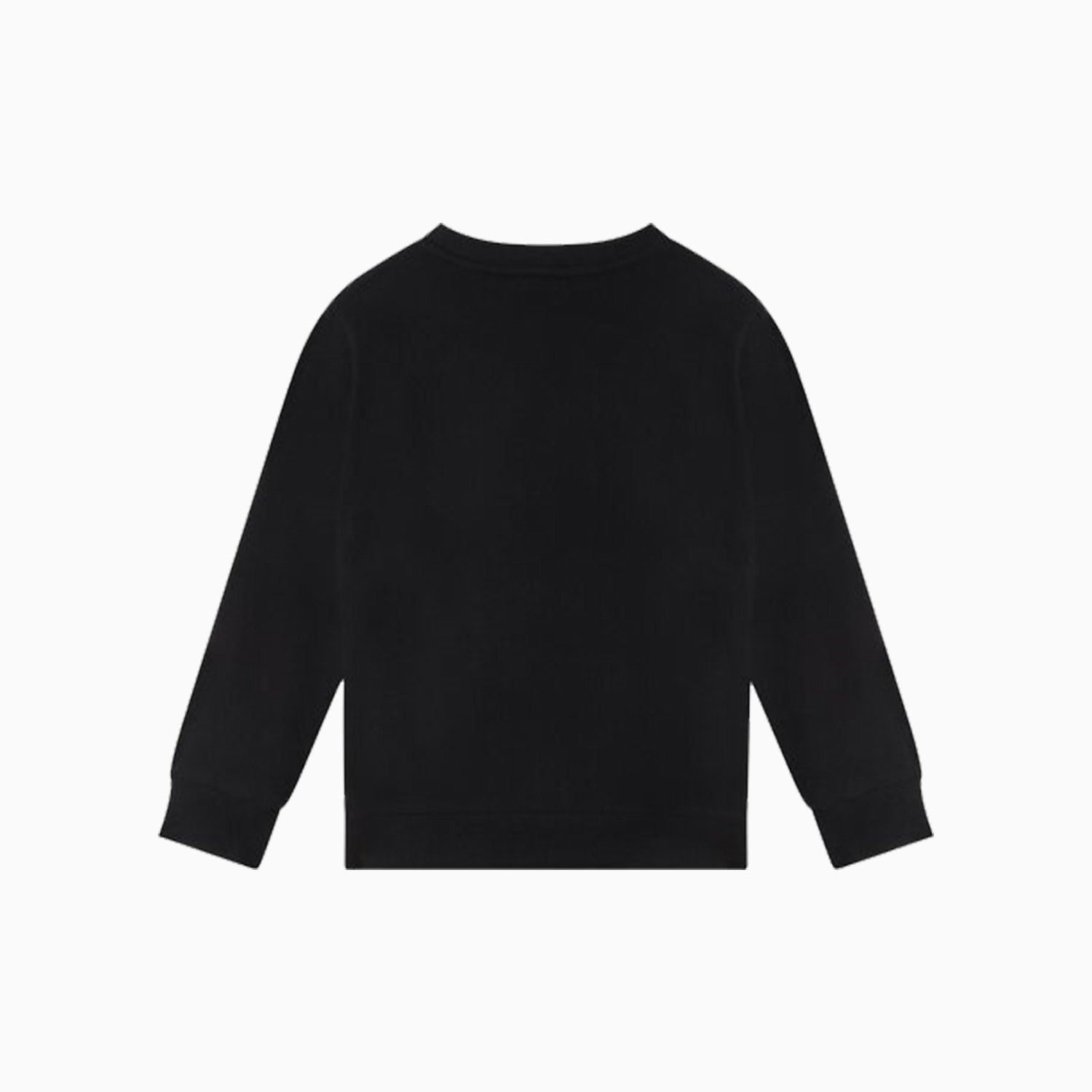 Kenzo Kid's Tiger Long Sleeves Sweatshirt - Color: Black - Kids Premium Clothing -