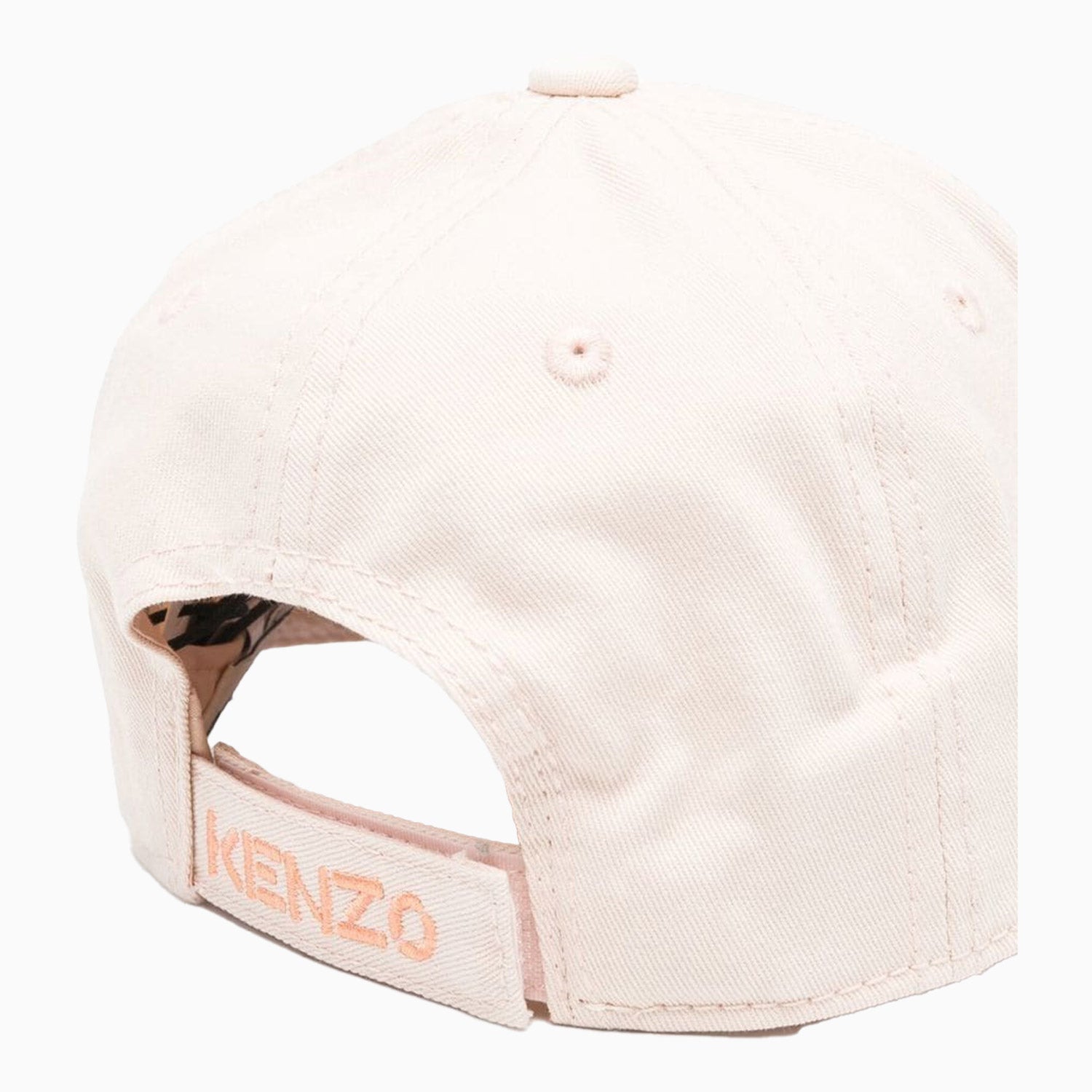 Kenzo Kid's Cotton Twill Cap - Color: Pink - Kids Premium Clothing -