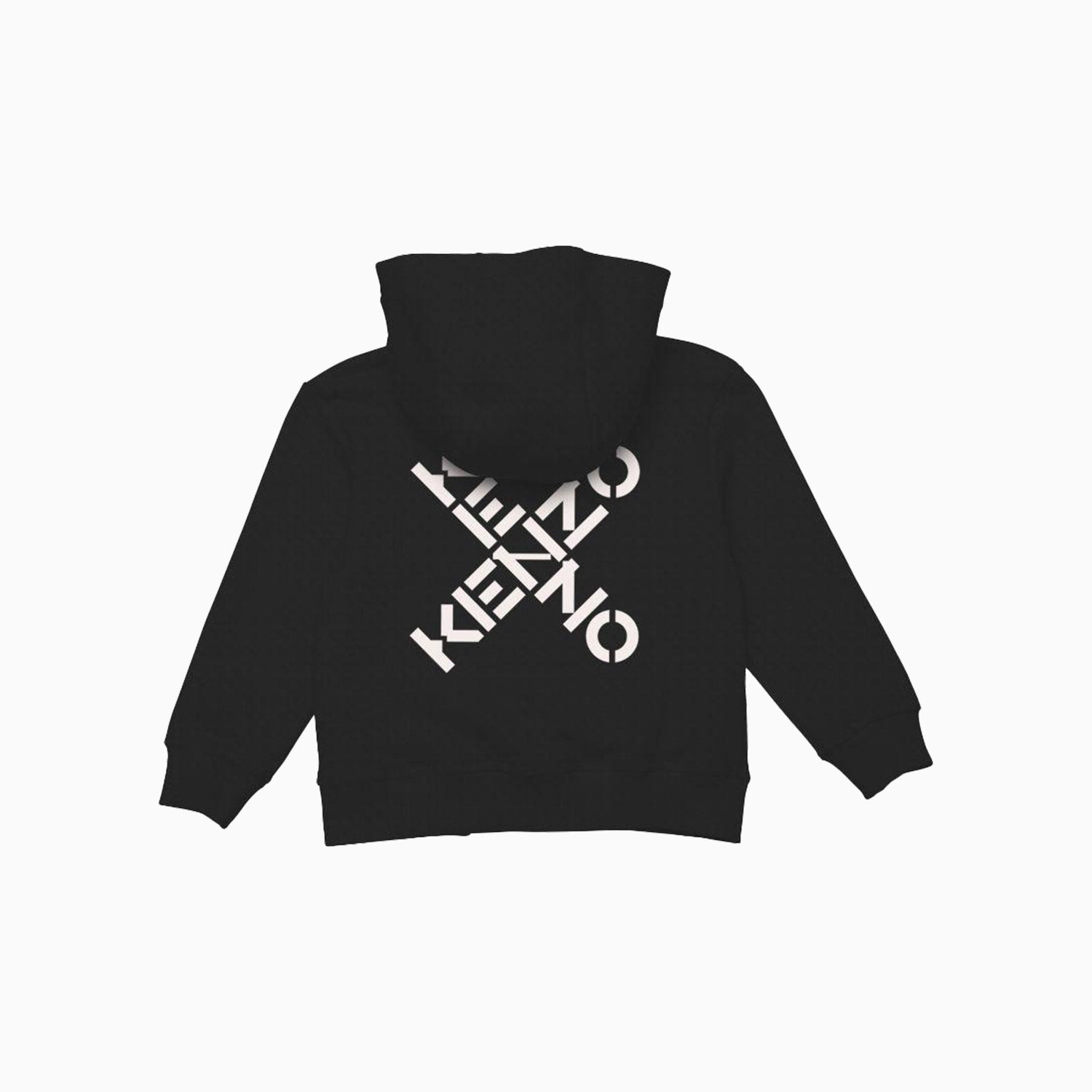 Kenzo Kid's Cross Logo Outfit - Color: Black - Kids Premium Clothing -