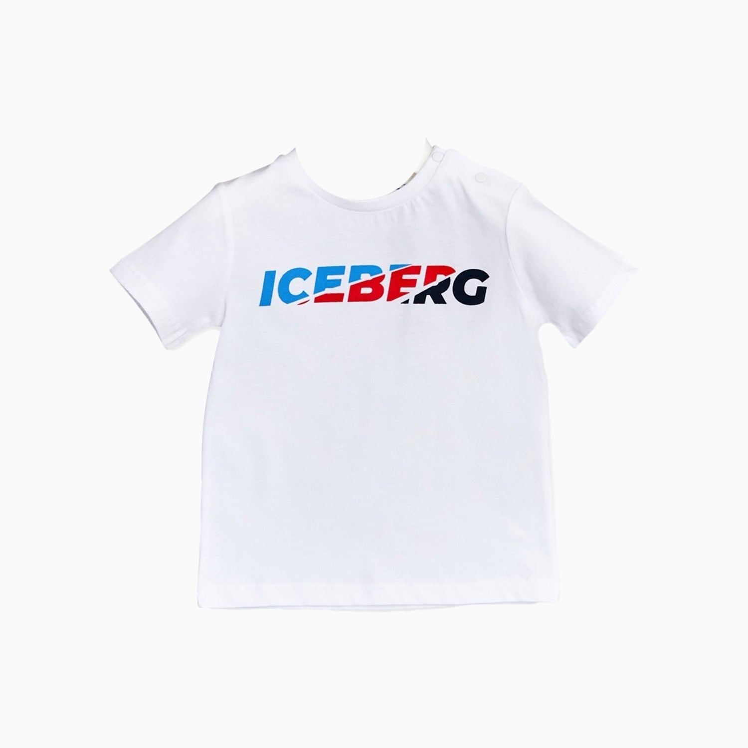 Iceberg Kid's T Shirt Toddlers - Color: Bianco - Kids Premium Clothing -