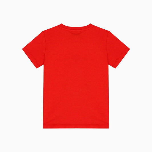 Kid's Logo Short Sleeve Crew Neck T Shirt