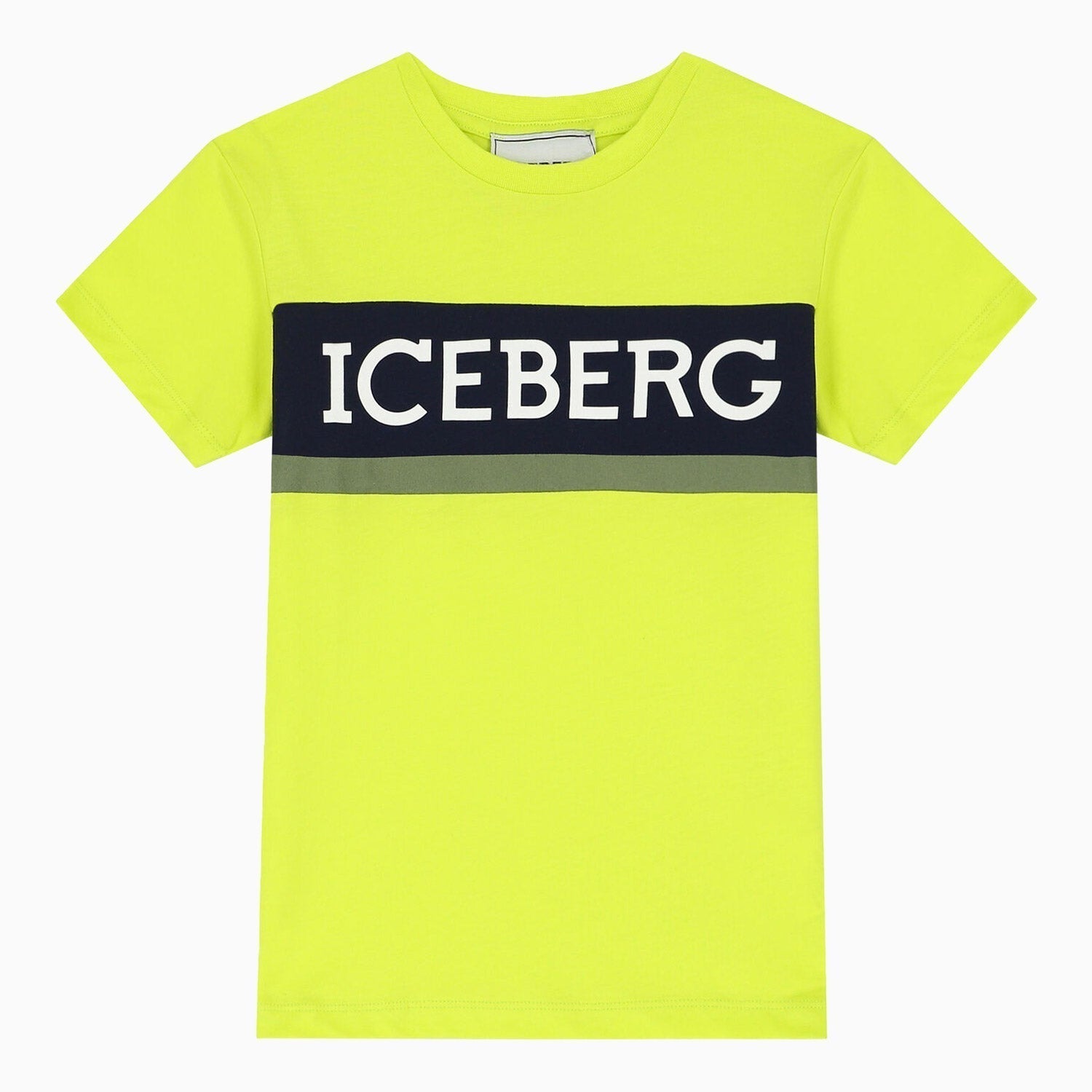 Iceberg Kid's T Shirt Toddlers - Color: Lime - Kids Premium Clothing -