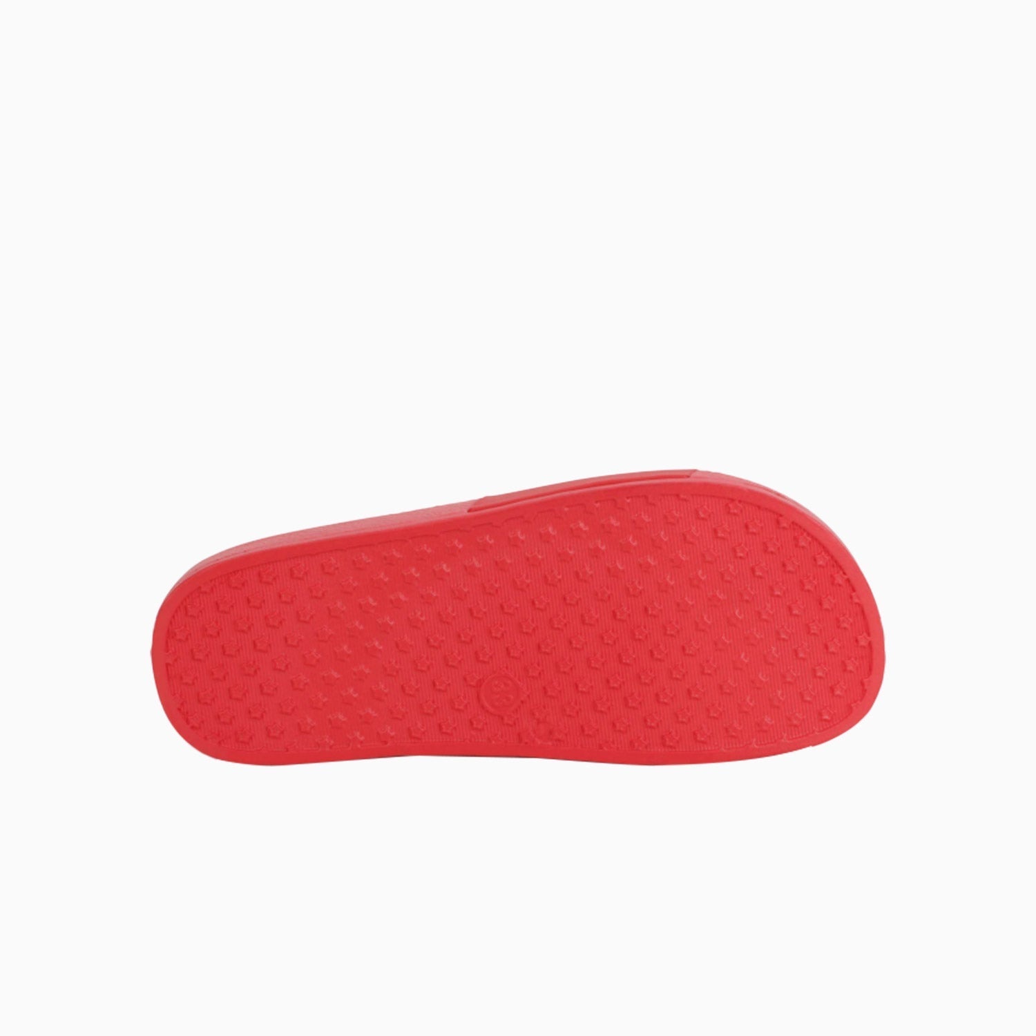 Hugo Boss Kid's Mini Me Embossed Logo Sliders - Color: Bright Red - Kids Premium Clothing -