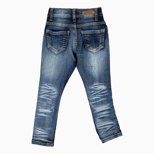 Kid's Little Tuff Denim Slim Jean Pant