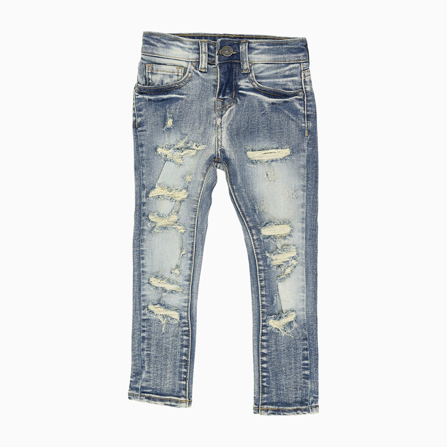 Focus Kid's Rip + Repair Denim Skinny Pant