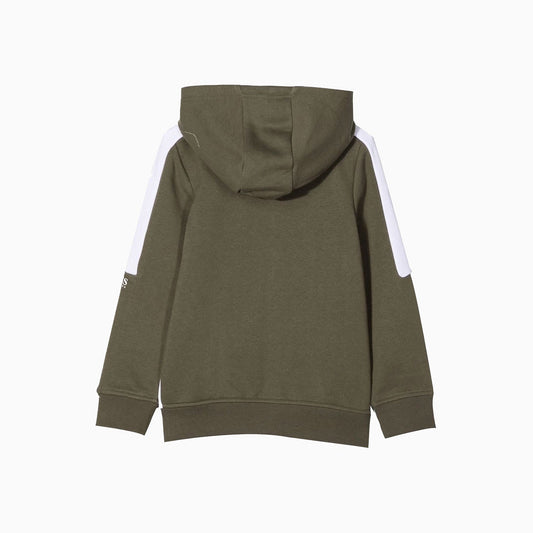 Kid's French Terry Hooded Track Hoodie