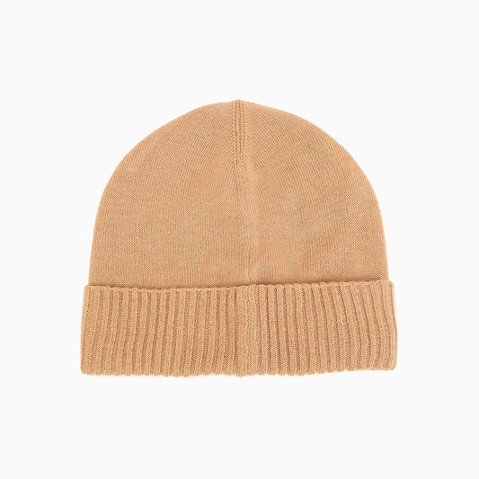 Kid's Pull On Knitted Beanie Hat