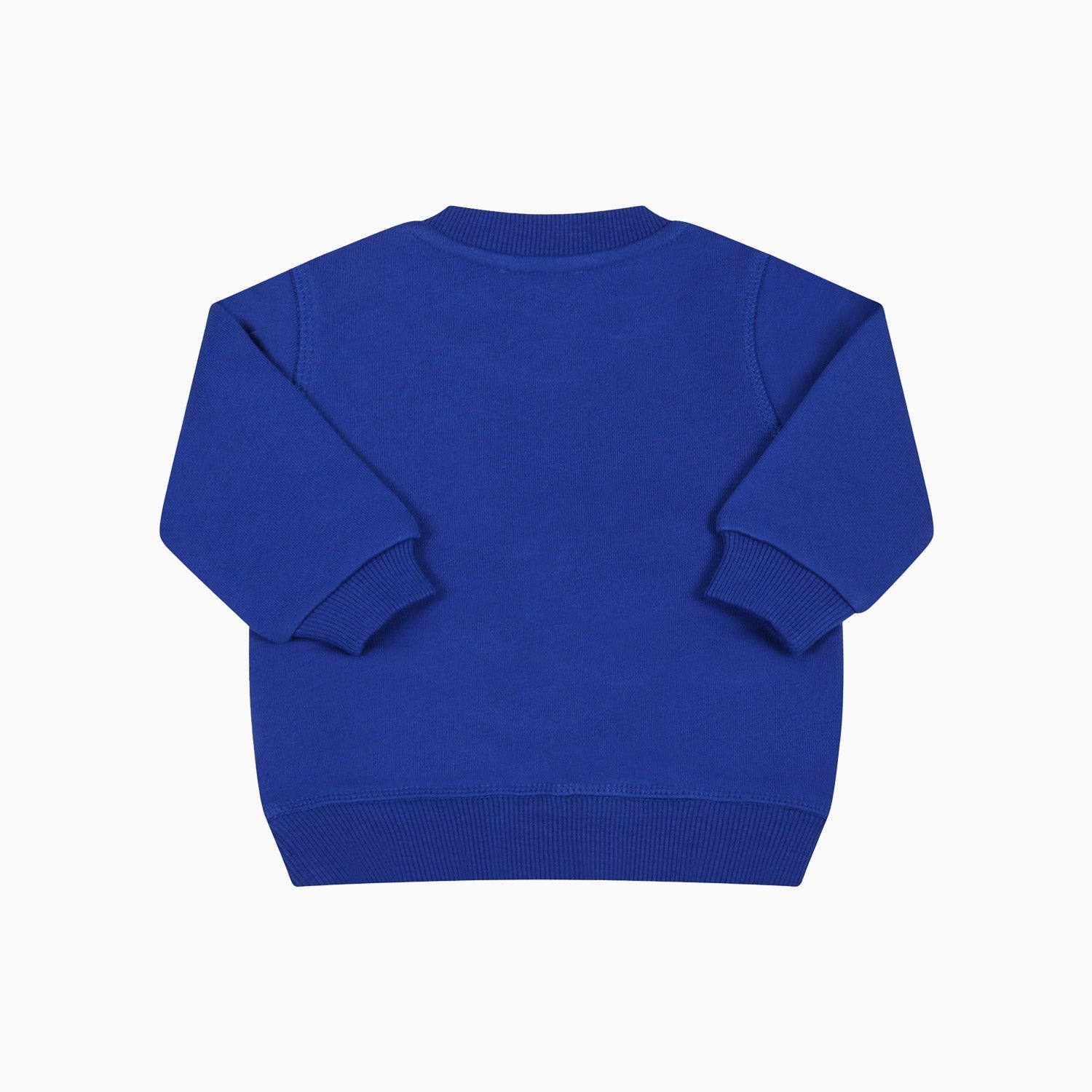 Kenzo Kid's Logo Crew Neck Sweatshirt - Color: Blue - Kids Premium Clothing -