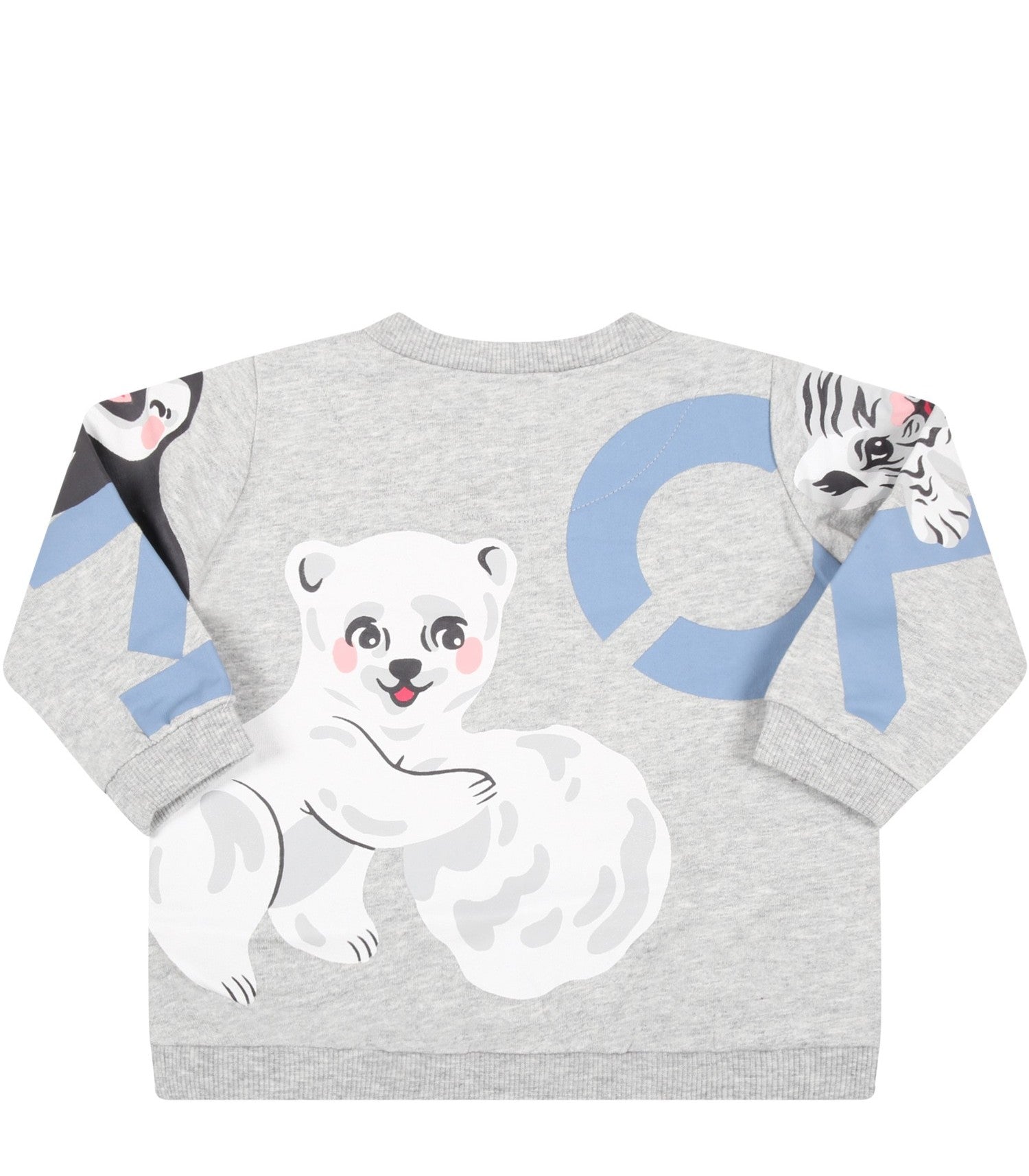 Kenzo Kid's Cardigan Tracksuit - Color: Grey Marl - Kids Premium Clothing -