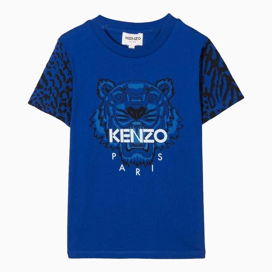 Kid's Tiger Logo T Shirt And Short Outfit