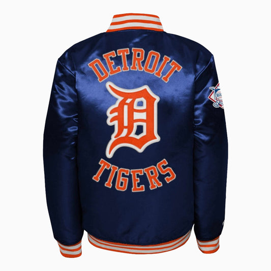 Kid's Detroit Tigers MLB Heavyweight Satin Jacket