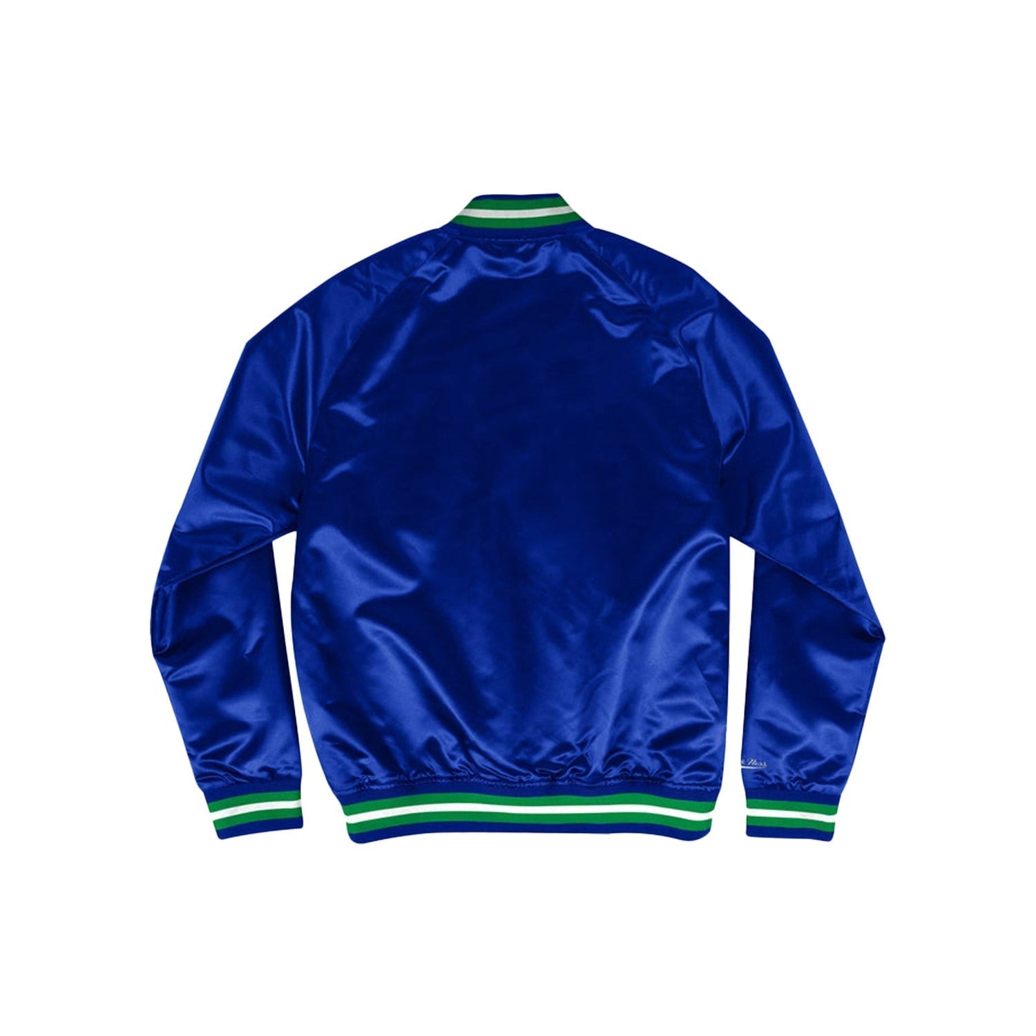 Mitchell And Ness Seattle Seahawks NFL Lightweight Satin Jacket Youth - Color: Capital Blue - Kids Premium Clothing -